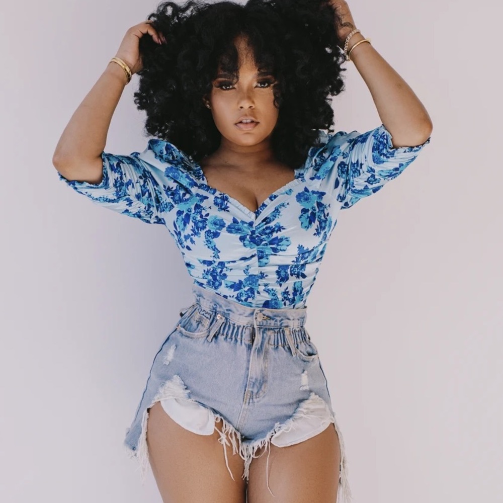 Shower Me With Flowers Bodysuit